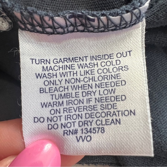 Vineyard Vines Shirt Mens 2XL Blue Long Sleeve Compass Graphic Tee Nautical READ - Picture 9 of 12